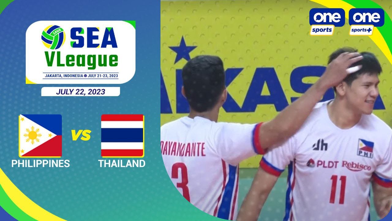 Philippines loses to Thailand in SEA VLeague